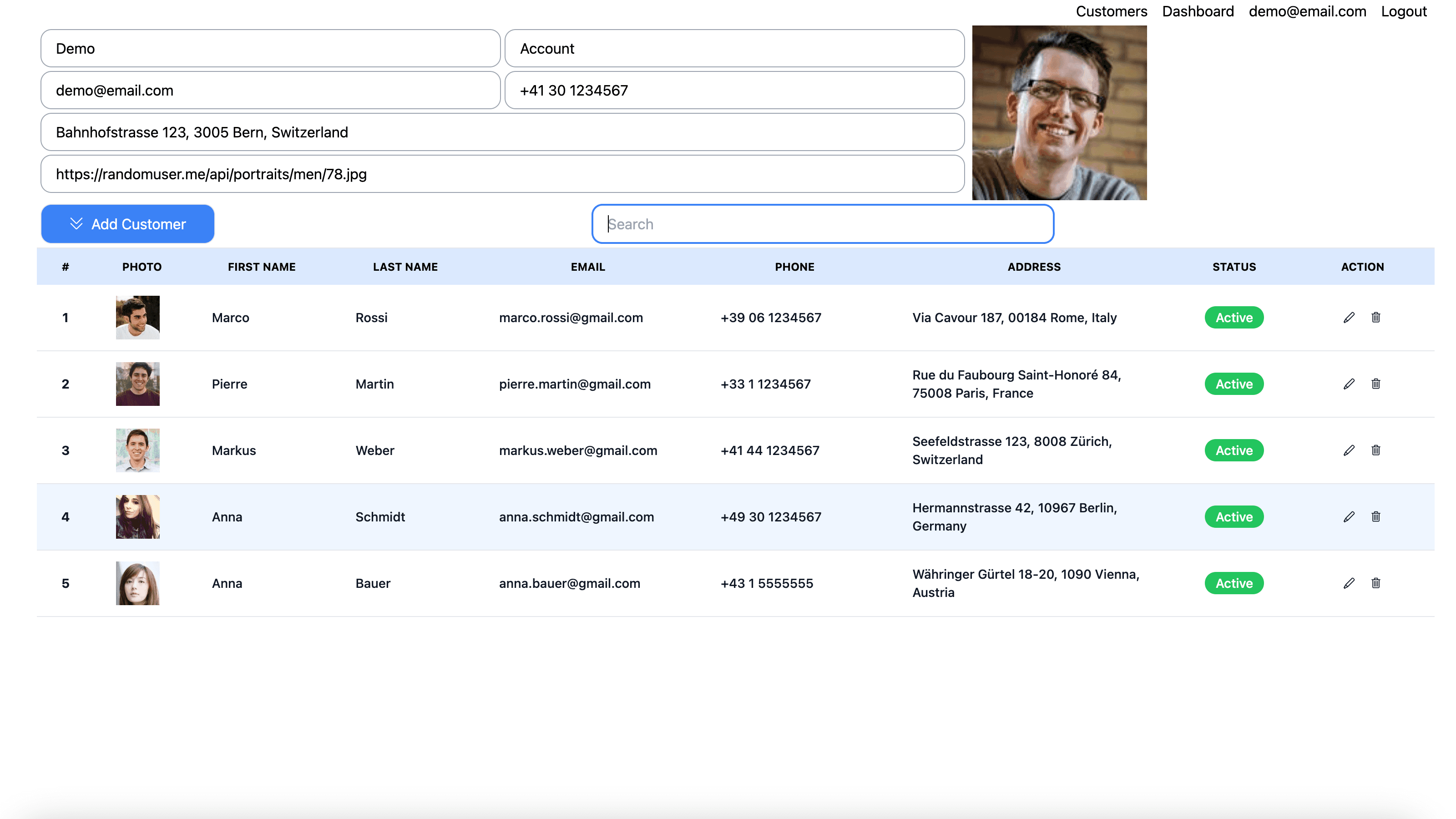 DataLake CRM (Django)
